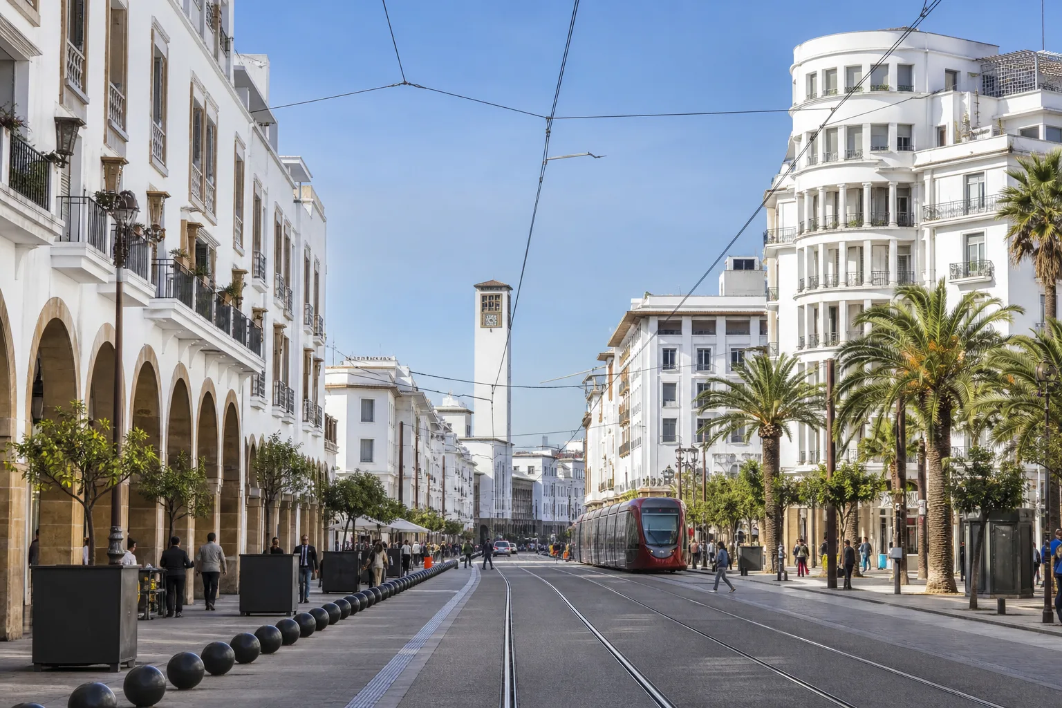 Centre-ville à Rabat